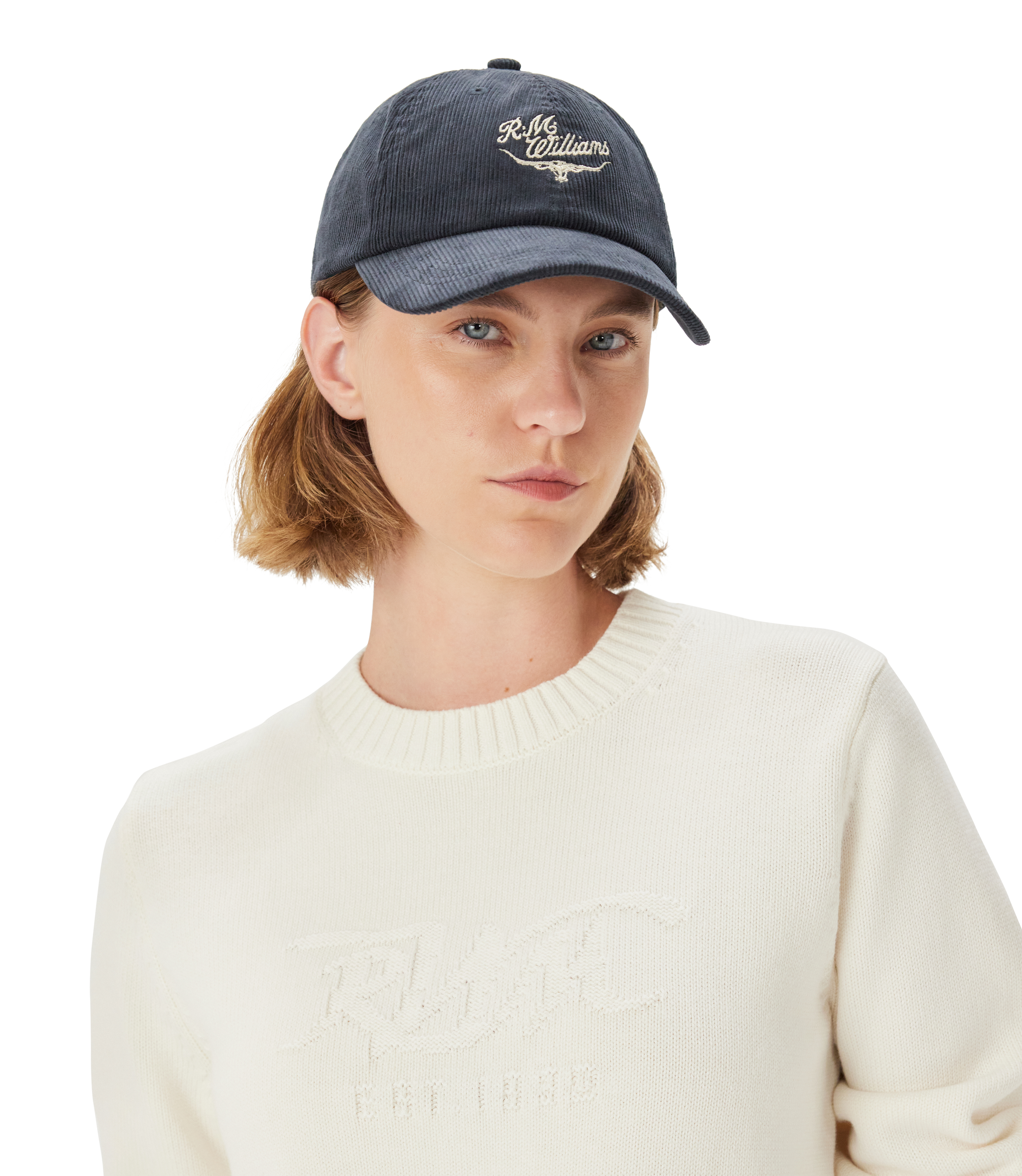 Script Longhorn Cord Cap