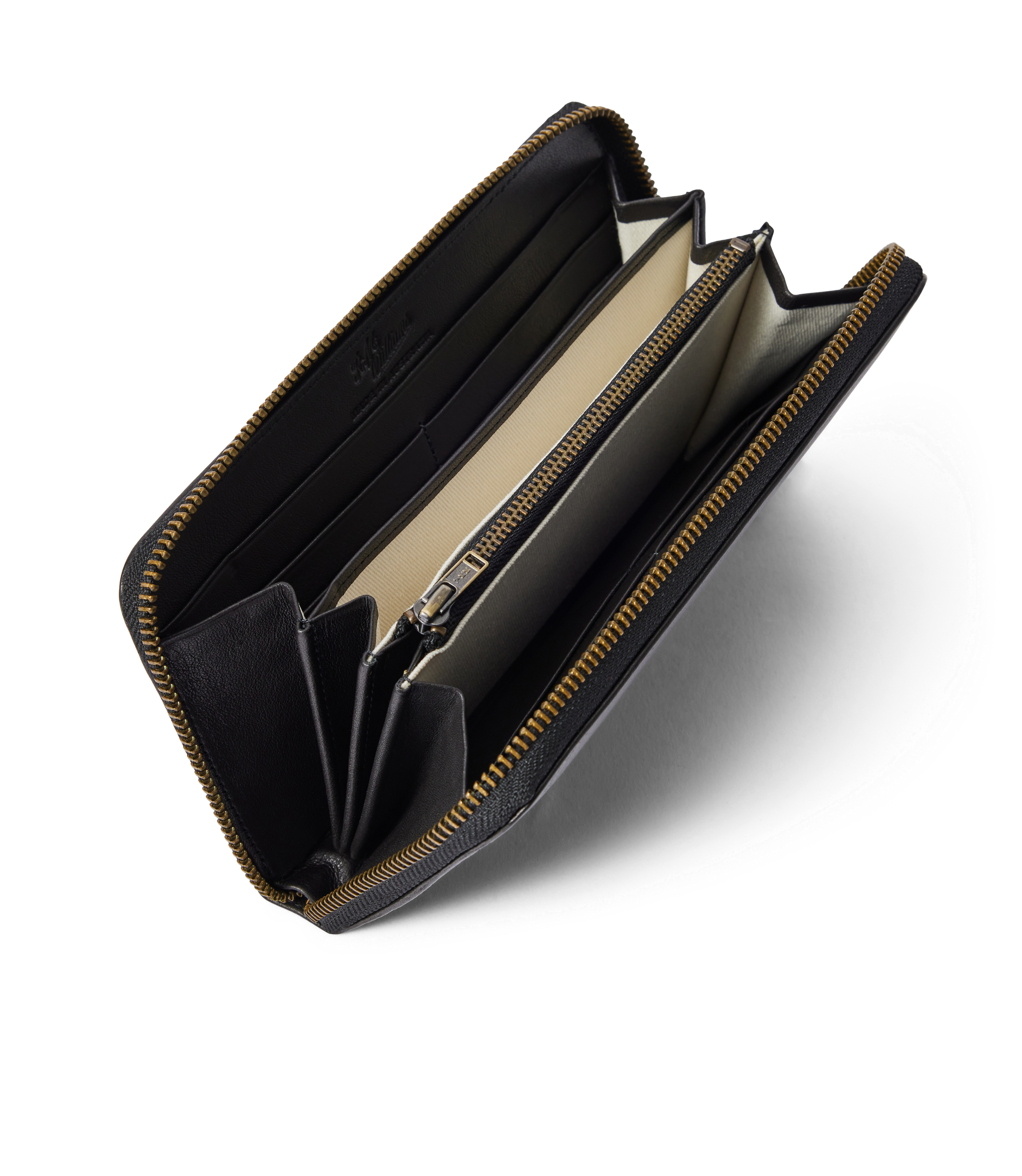 Singleton Zip Wallet - Ebony