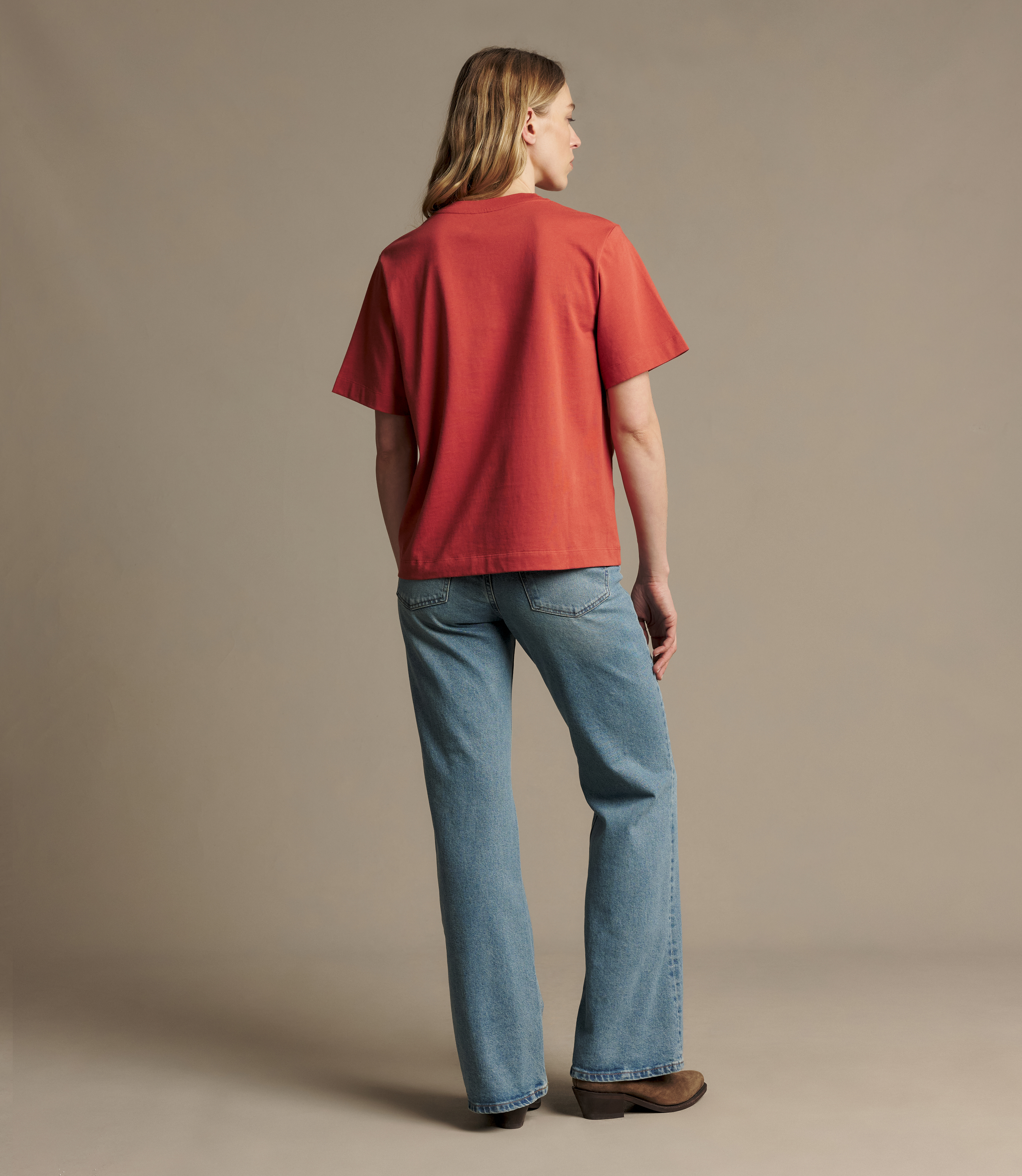 Rodeo Queen Embro T Shirt - Scarlet