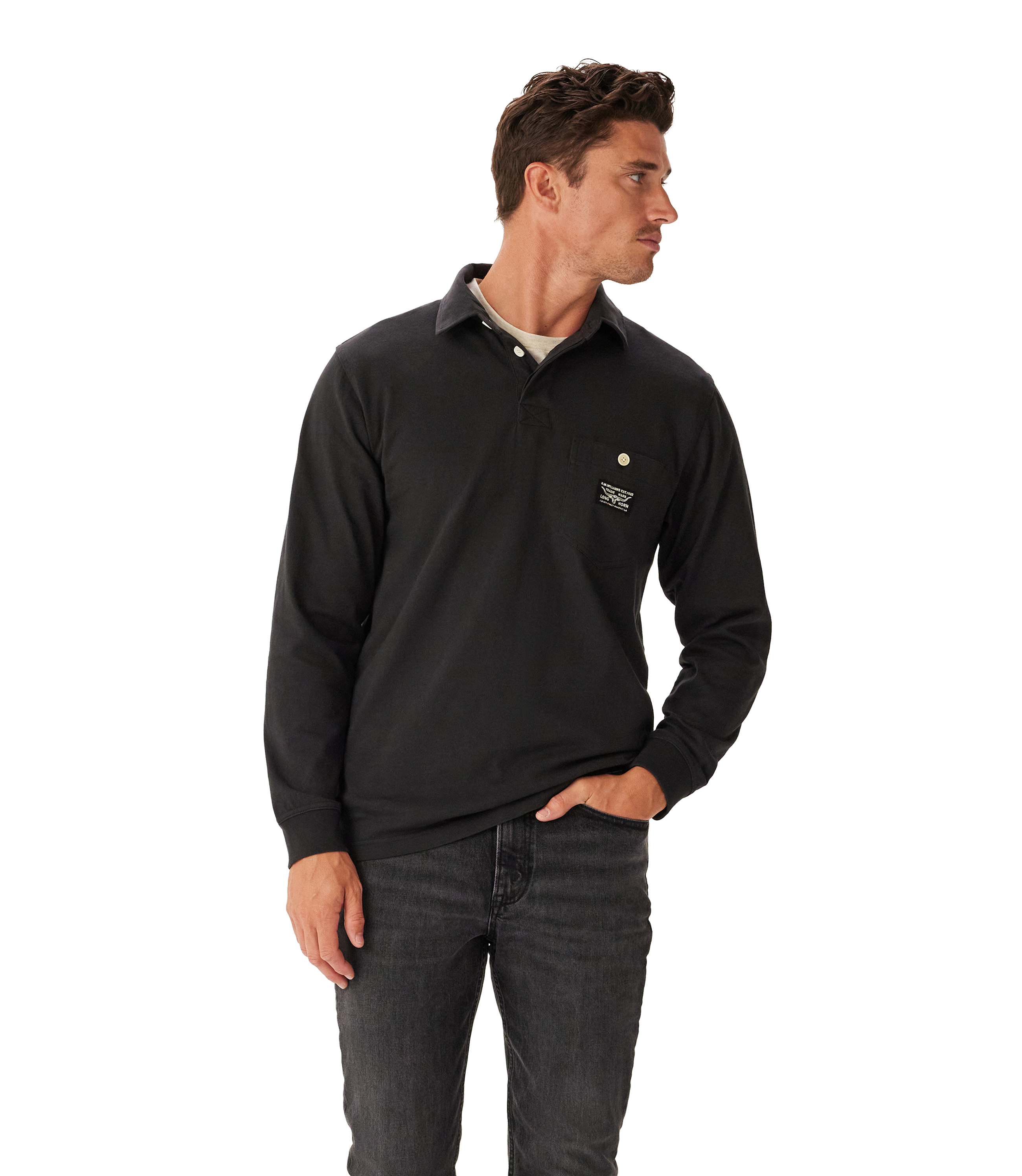 Utility Pocket Rugby - Washed Black