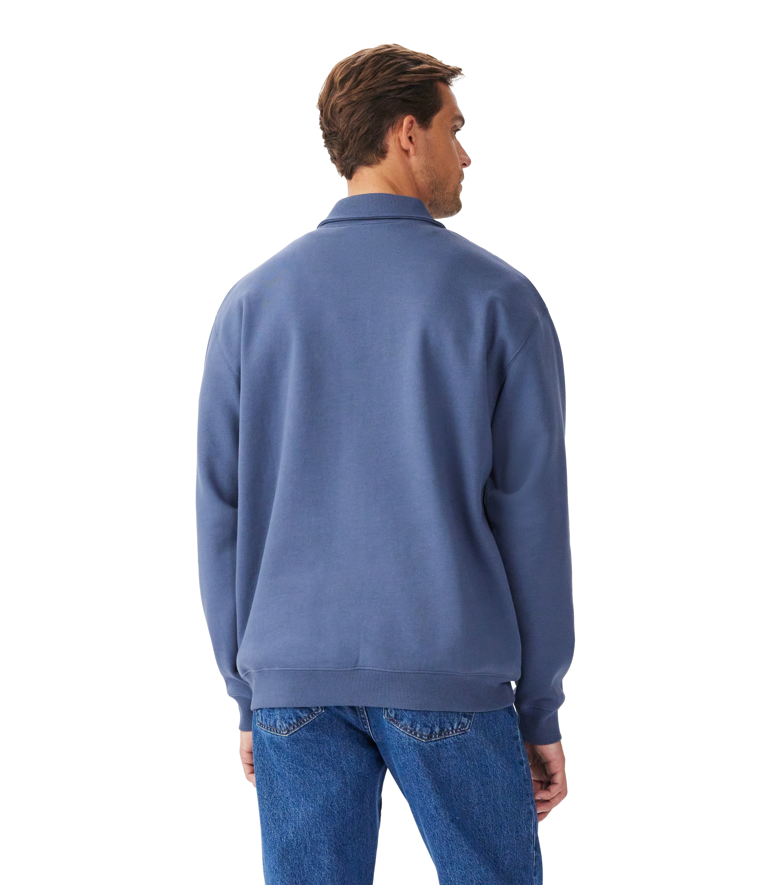 Mulyungarie 1/4 Zip Sweatshirt - Blue