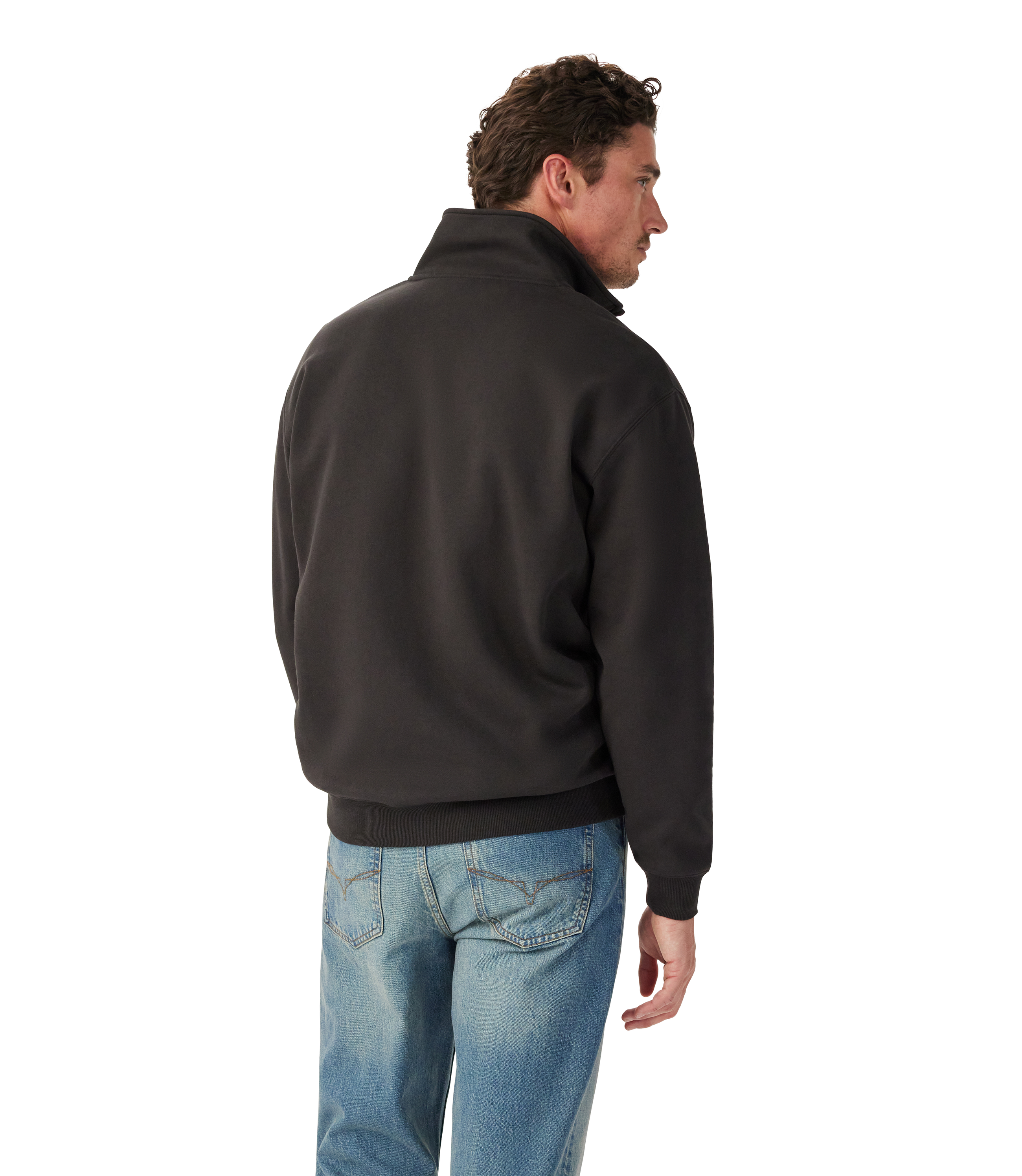 Mulyungarie 1/4 Zip Sweatshirt - Charcoal