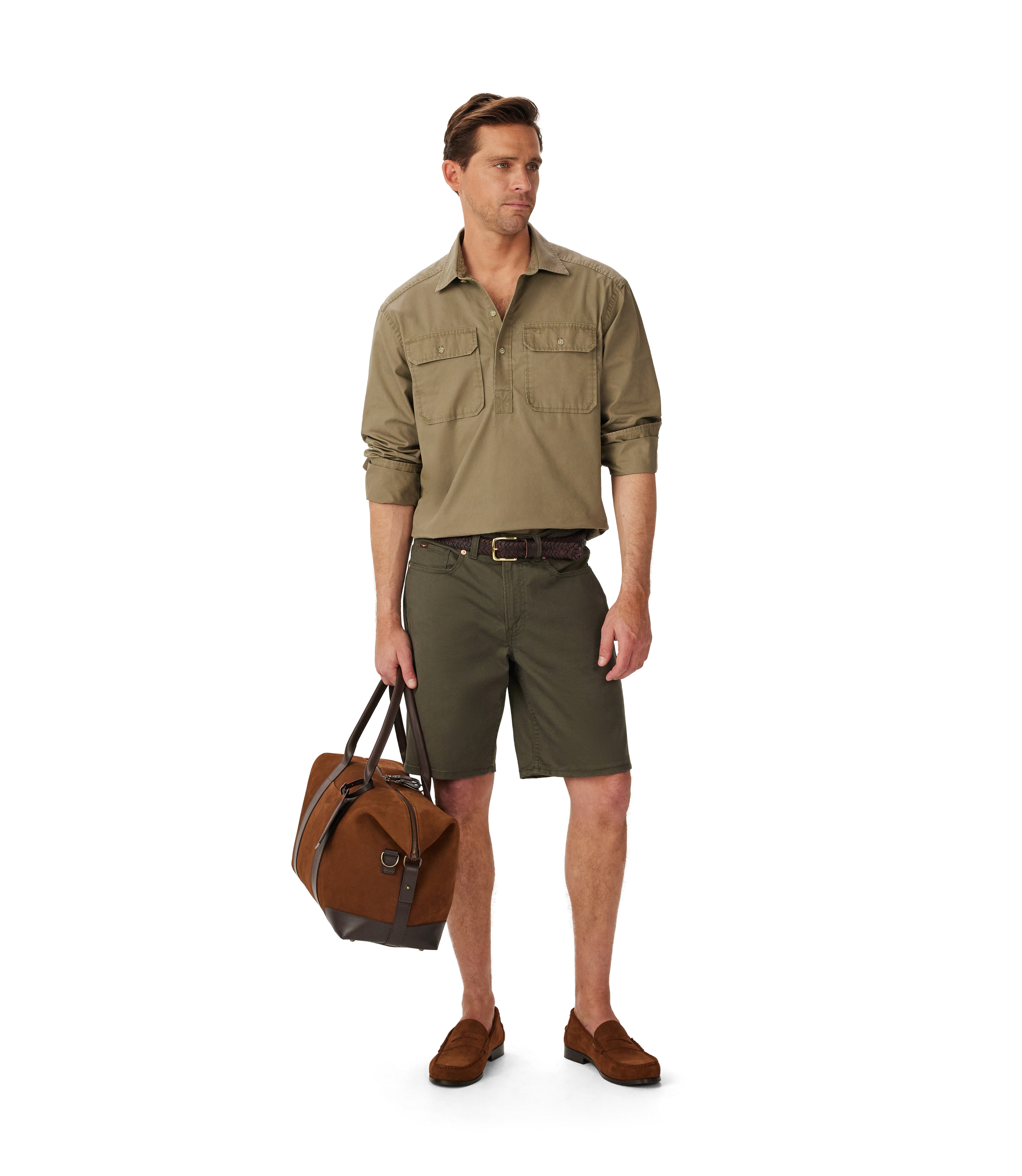 Warpole Cotton Popover - Fatigue