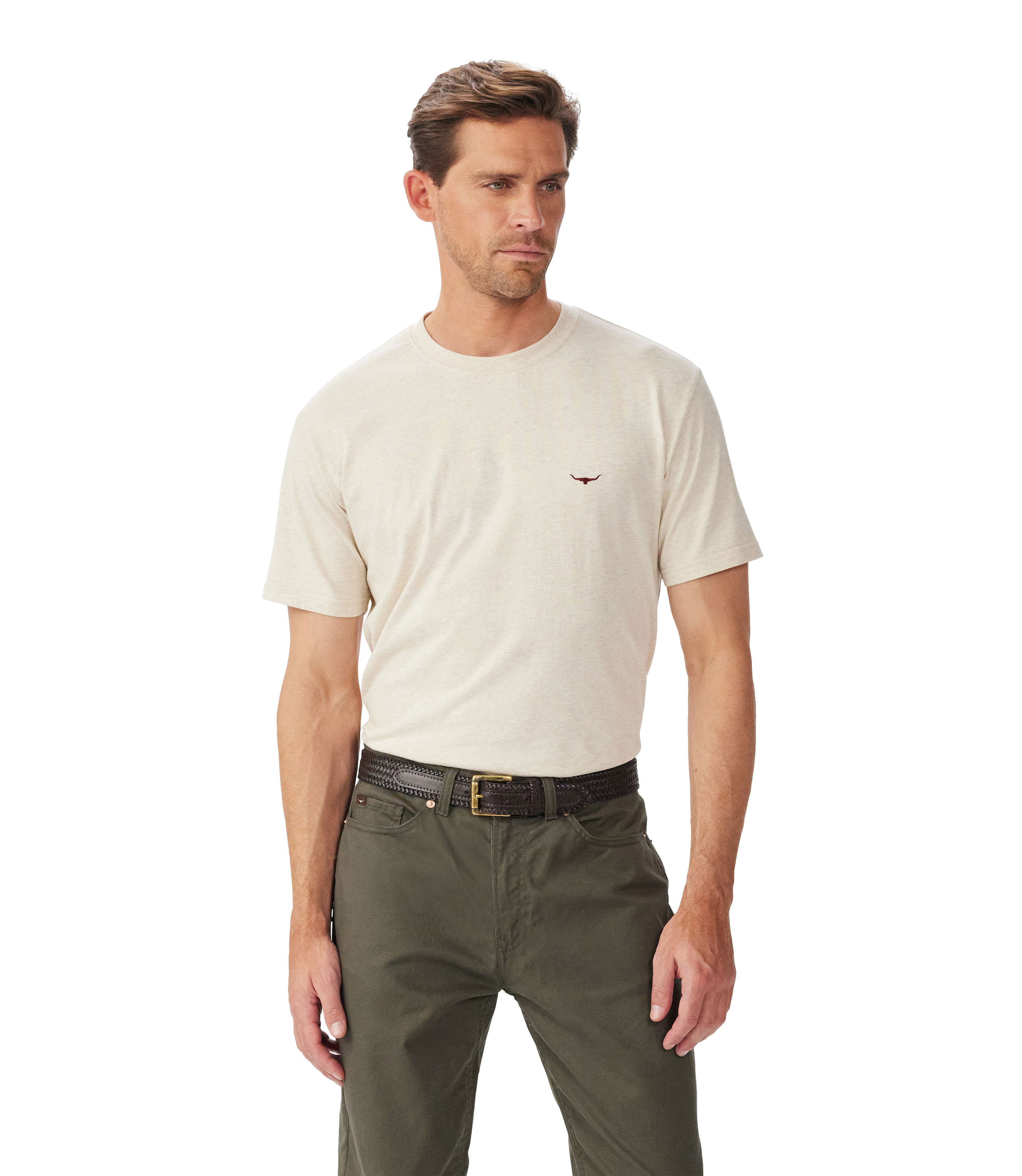 Loxton 5 Pocket Jean - Olive