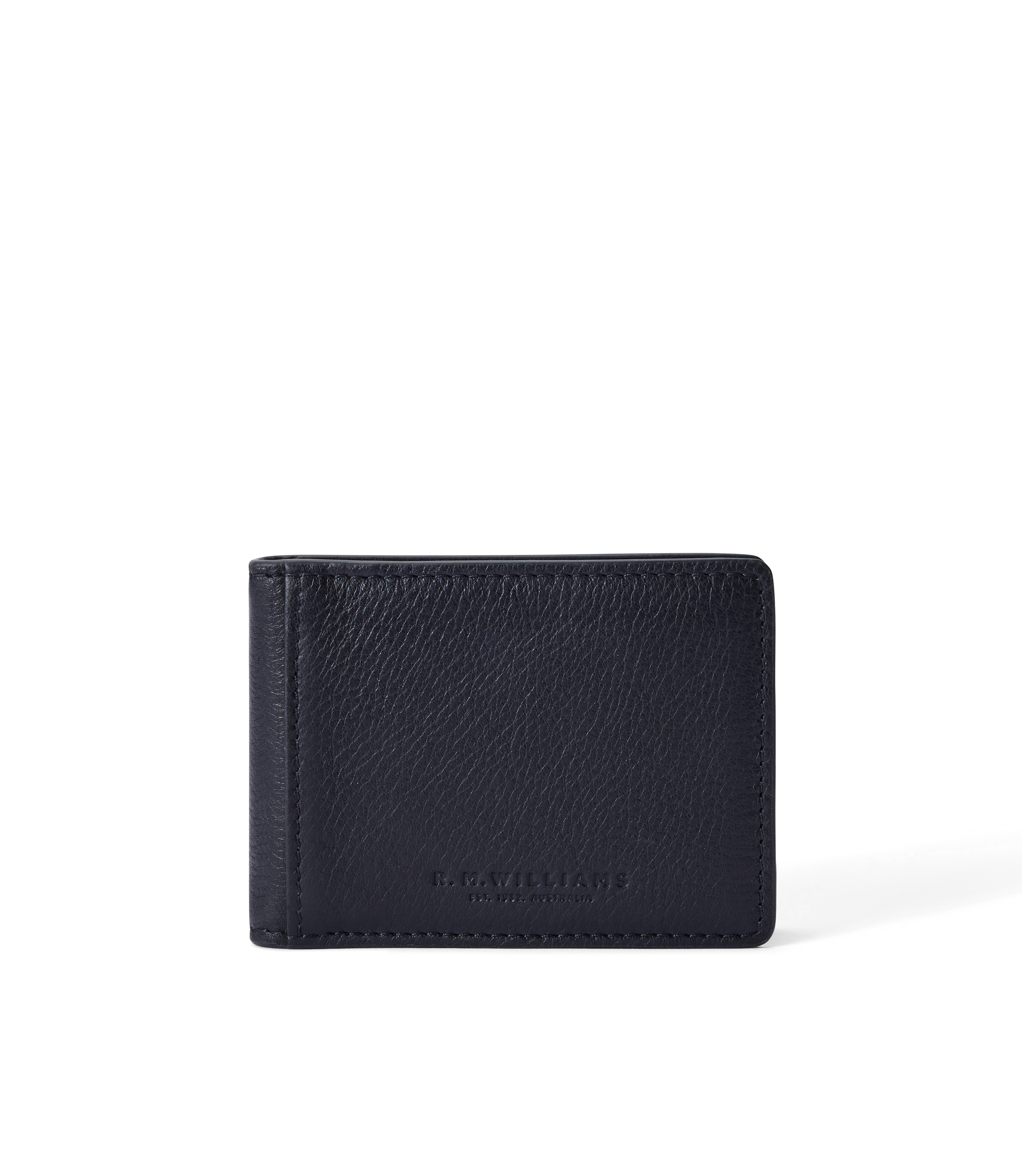 Farrier Bi Fold Clip Wallet - Black