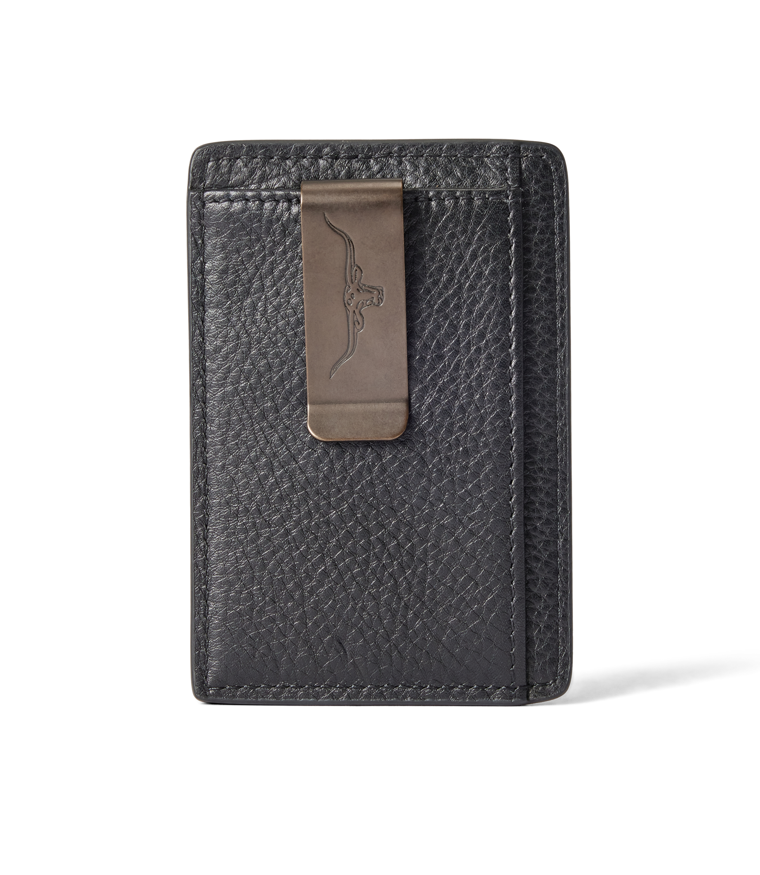 Farrier Cardholder With Money Clip - Black