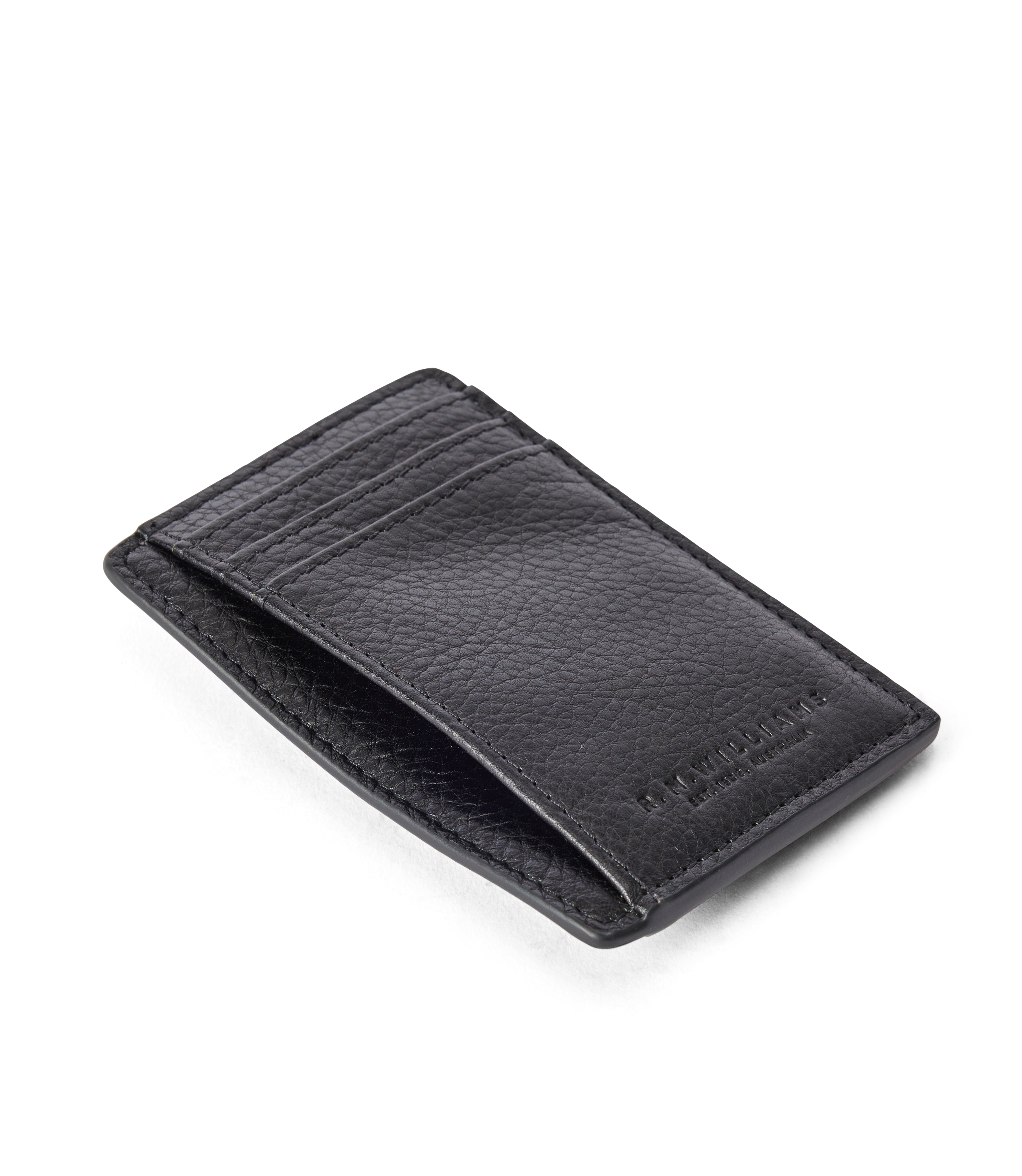 Farrier Cardholder With Money Clip - Black
