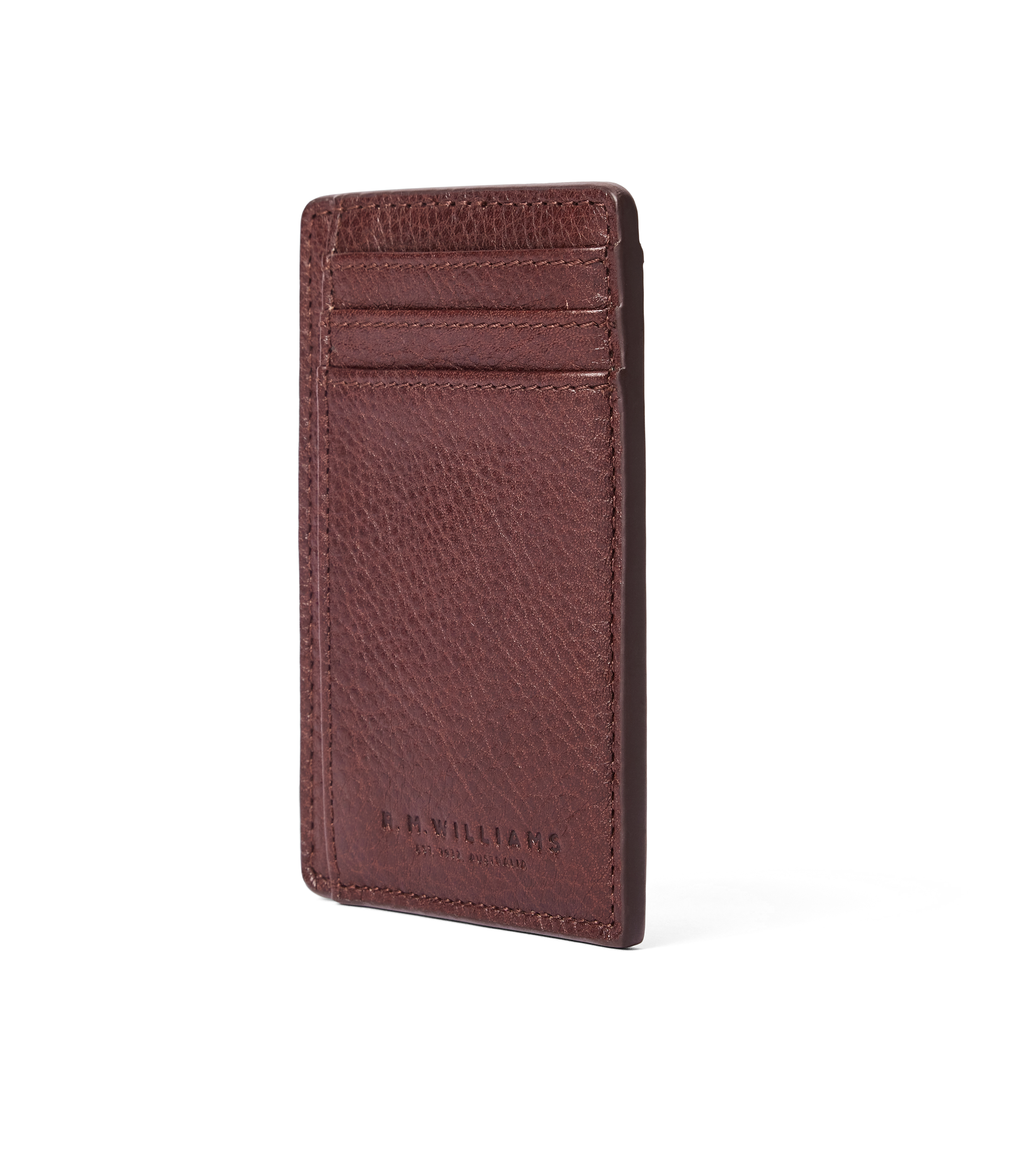 Farrier Cardholder With Money Clip - Whiskey