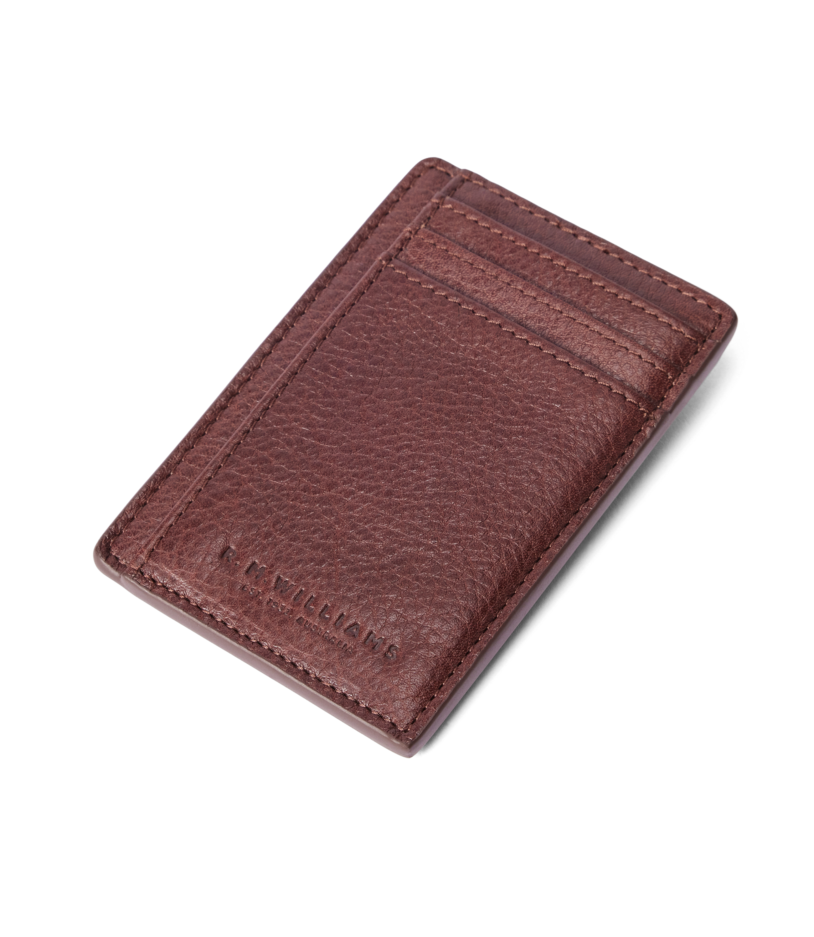 Farrier Cardholder With Money Clip - Whiskey
