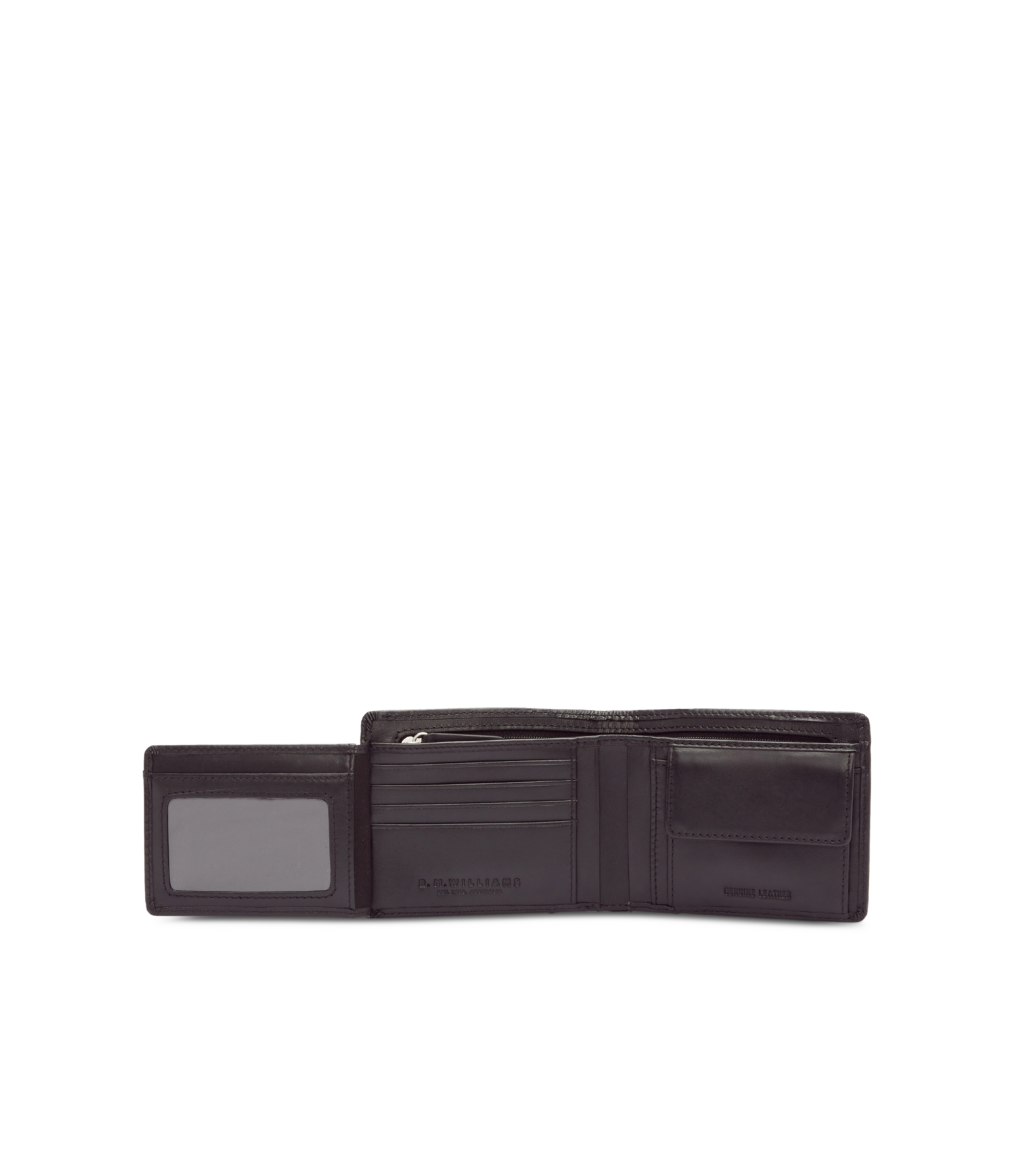 Wallet With Coin Pocket - Black