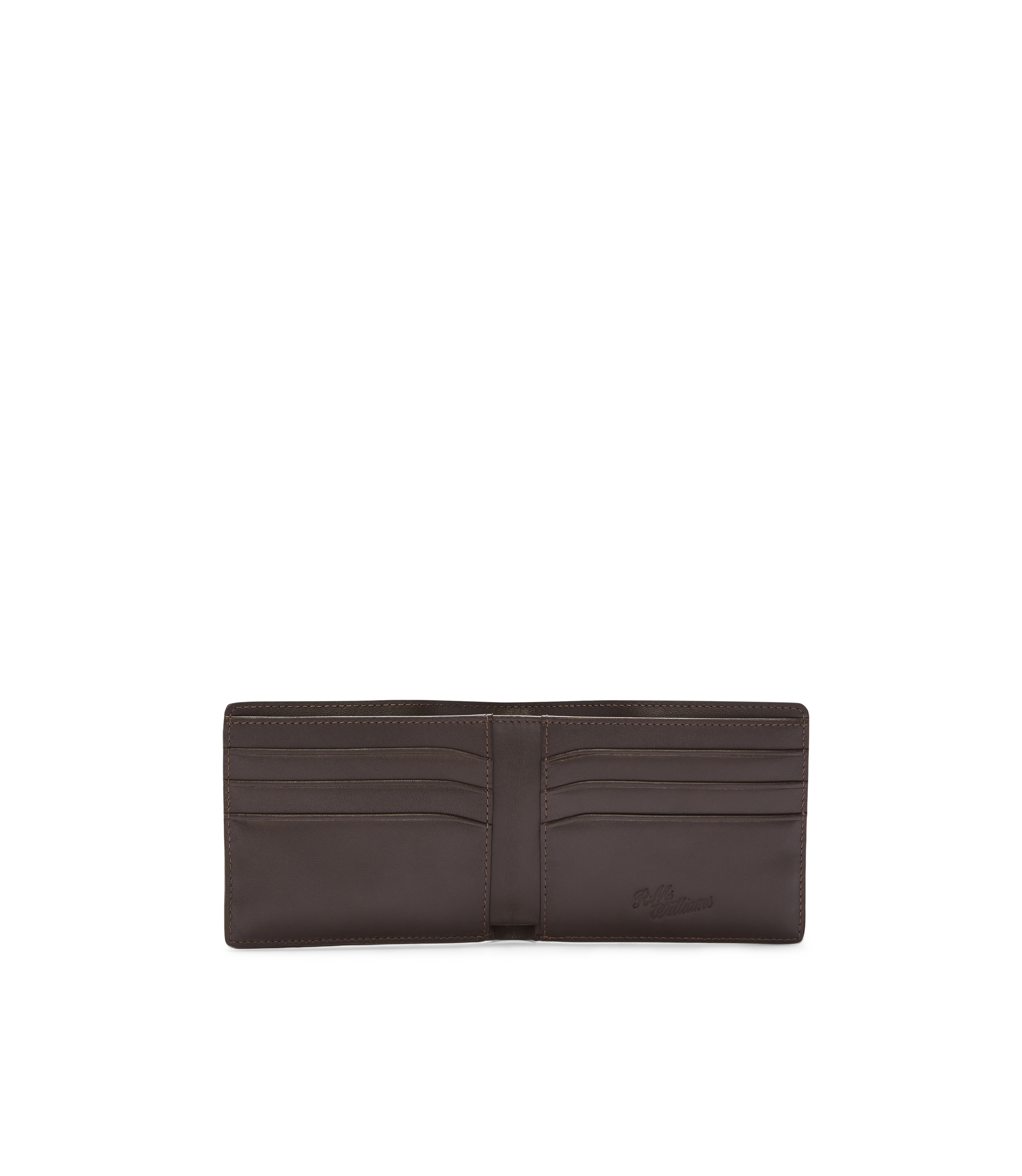 R.M.W City Slim Bi-Fold - Chocolate