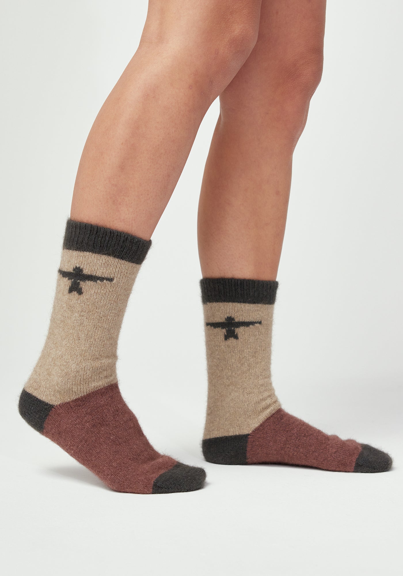 Untouched World Everyday Kite Socks