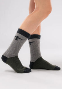 Untouched World Everyday Kite Socks
