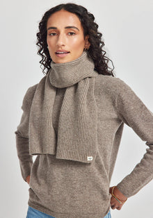 Natural Scarf - Totara/Cobblestone