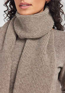 Natural Scarf - Totara/Cobblestone