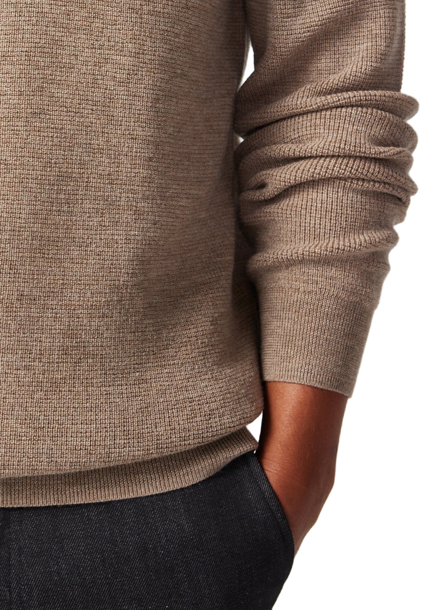 Untouched World Theo Sweater - Cobblestone