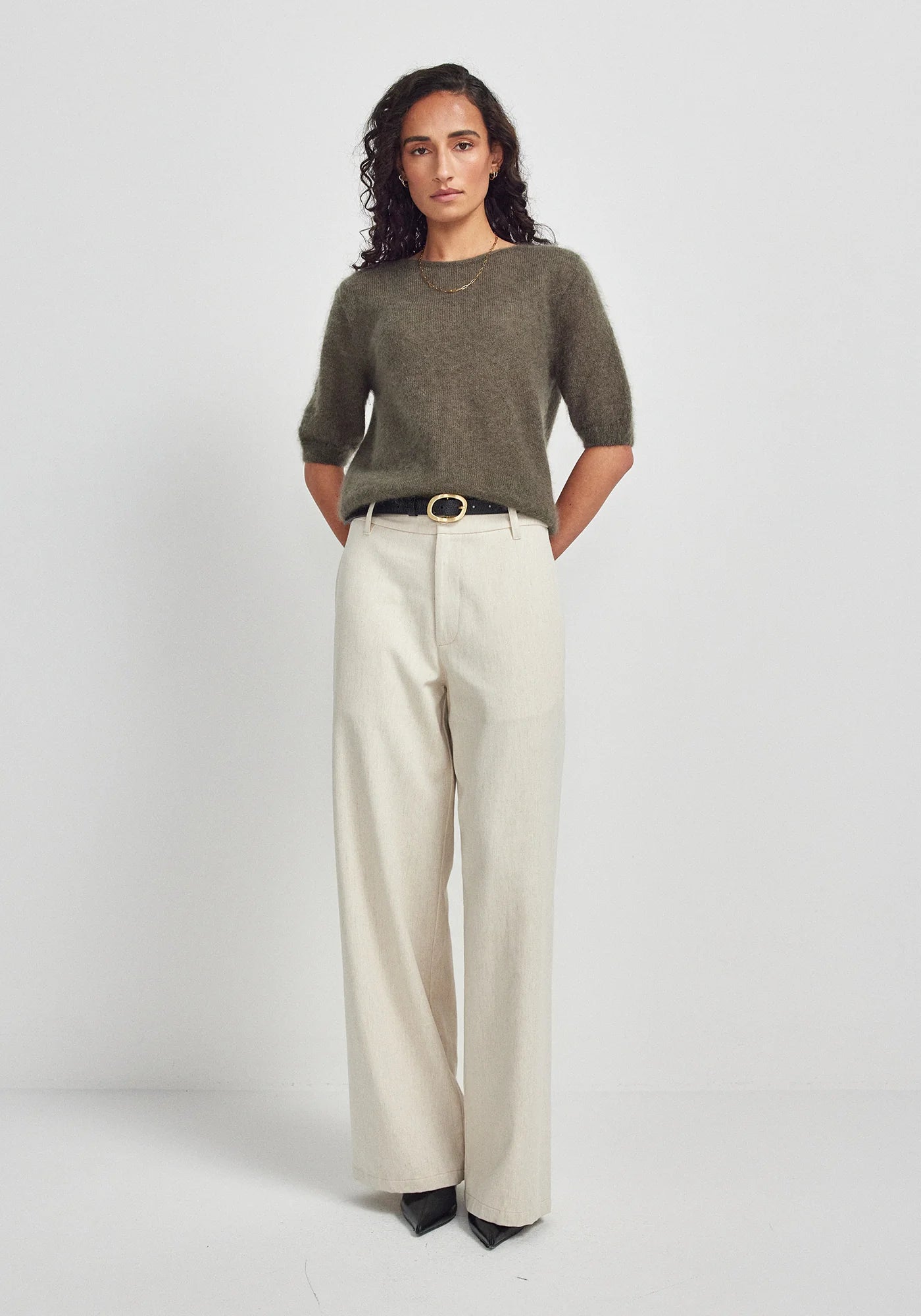 Untouched World June Knit - Olive Grove