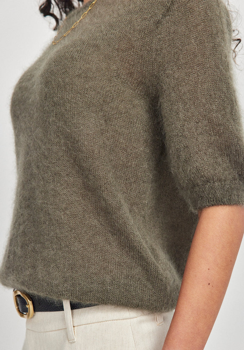 Untouched World June Knit - Olive Grove