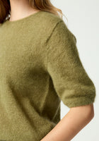 June Knit Tee - Pale Sprig