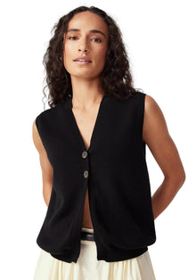 Untouched World Indigo Vest - Black