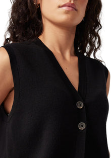 Untouched World Indigo Vest - Black