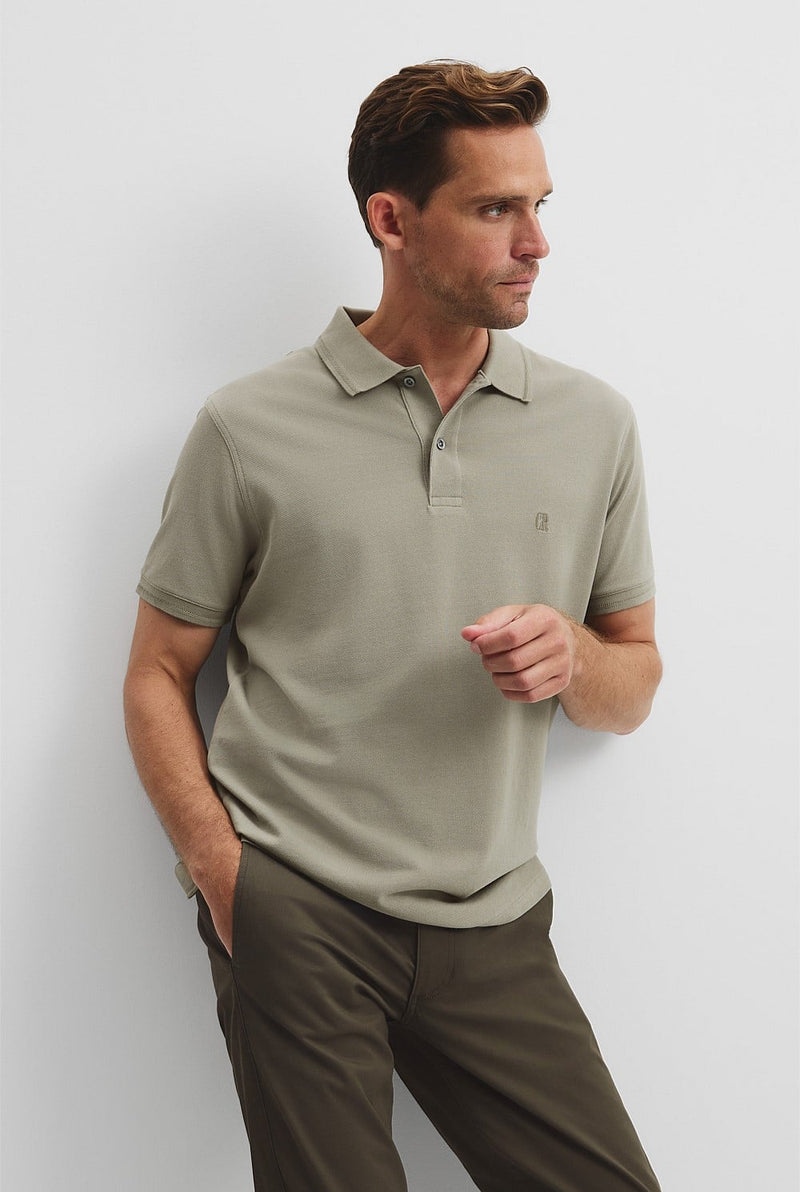 Cotton Pique Polo