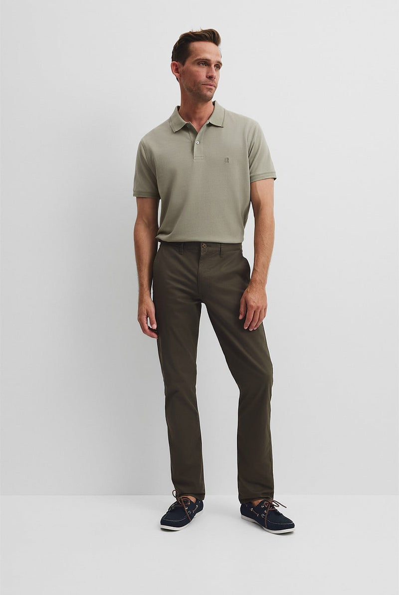 Country Road Standard Stretch Chino - Willow