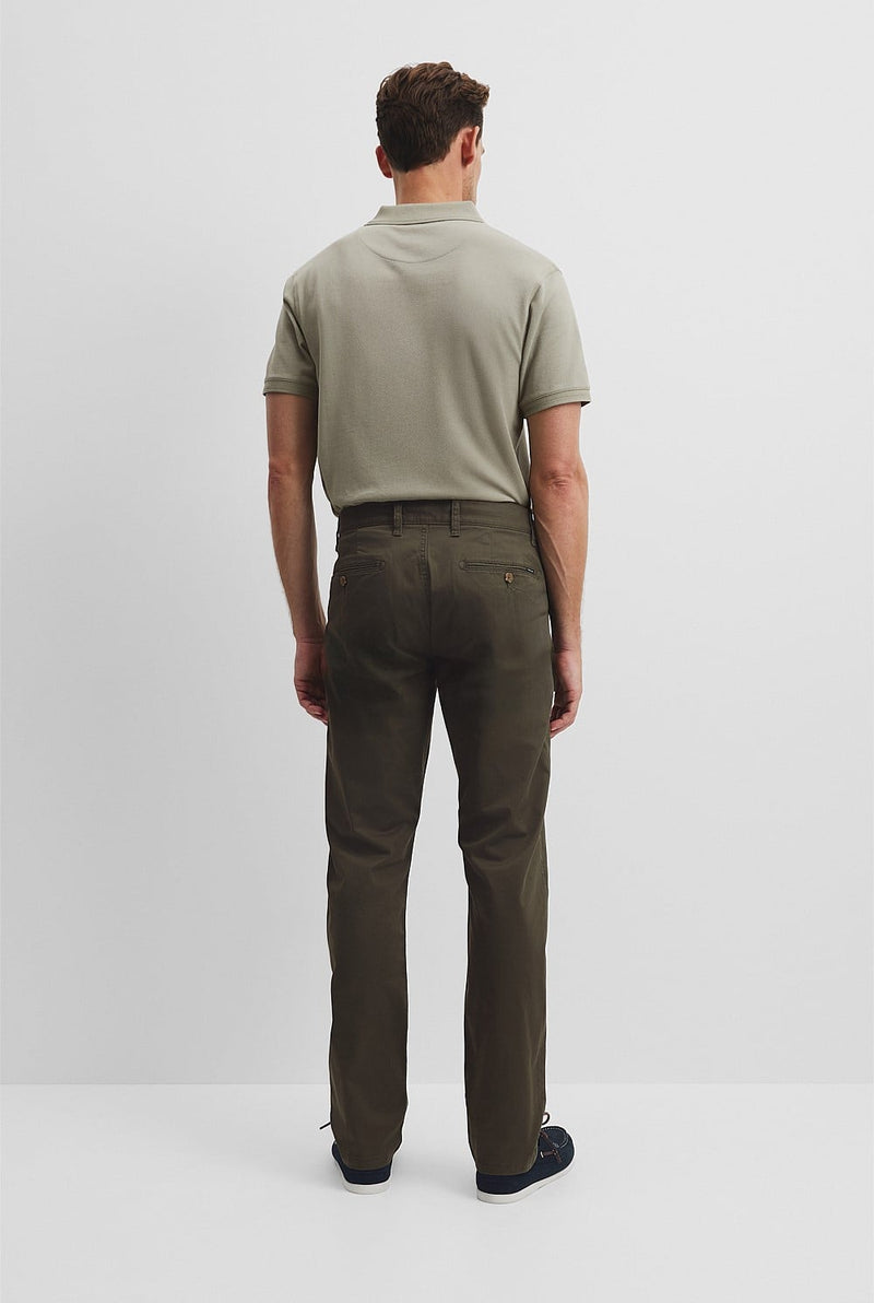 Country Road Standard Stretch Chino - Willow
