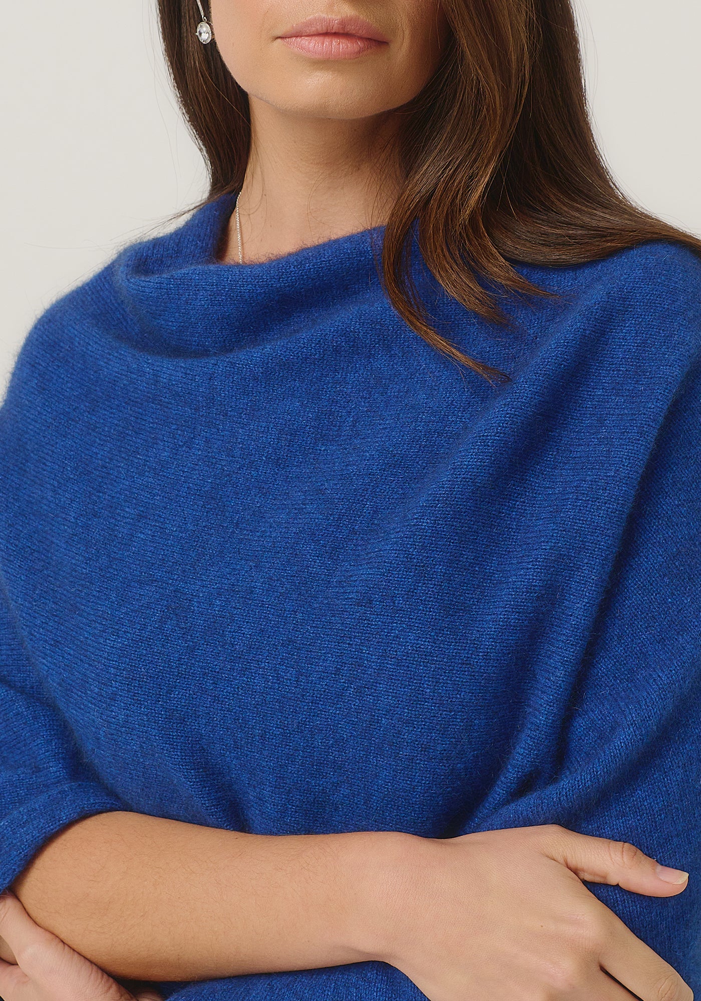 Untouched World Two Tone Poncho