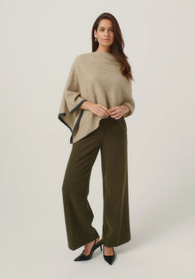 Untouched World Two Tone Poncho