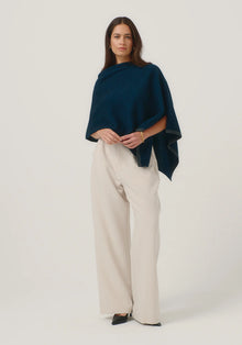 Untouched World Two Tone Poncho