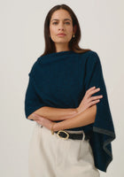 Untouched World Two Tone Poncho