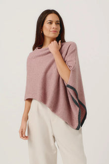 Untouched World Two Tone Poncho