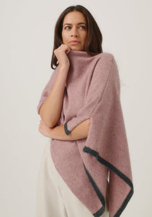 Untouched World Two Tone Poncho