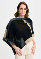 Untouched World Empress Poncho - Jet/Slate