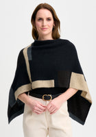 Untouched World Empress Poncho - Jet/Slate