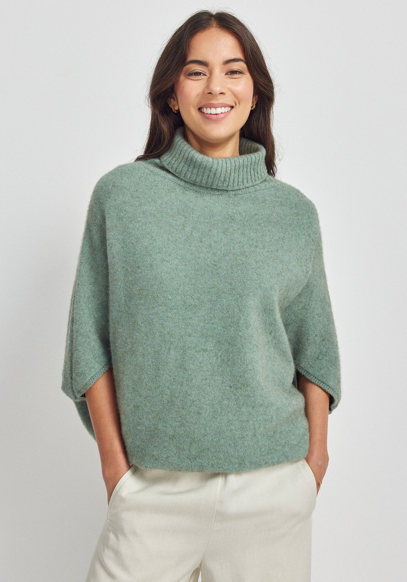 Untouched World Air Cape Sweater