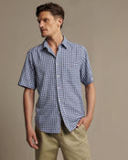 Johnson check short sleeve shirt
