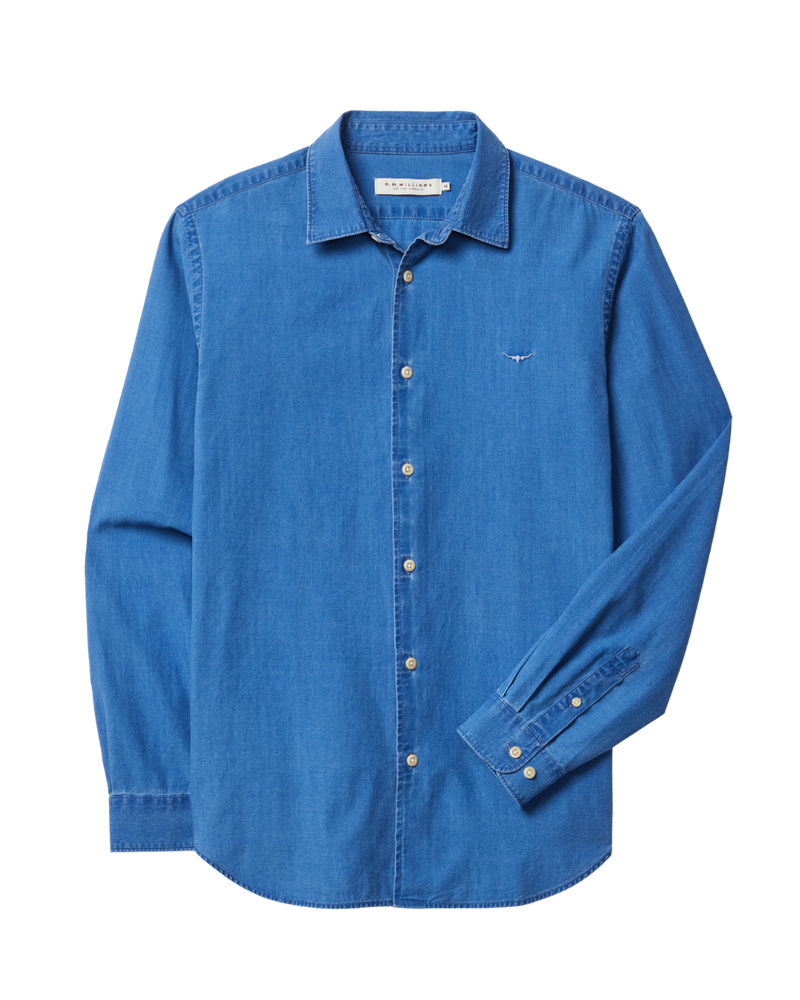 Arno indigo shirt
