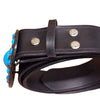 Western Belt 1 1/2' & Turquoise Buckle