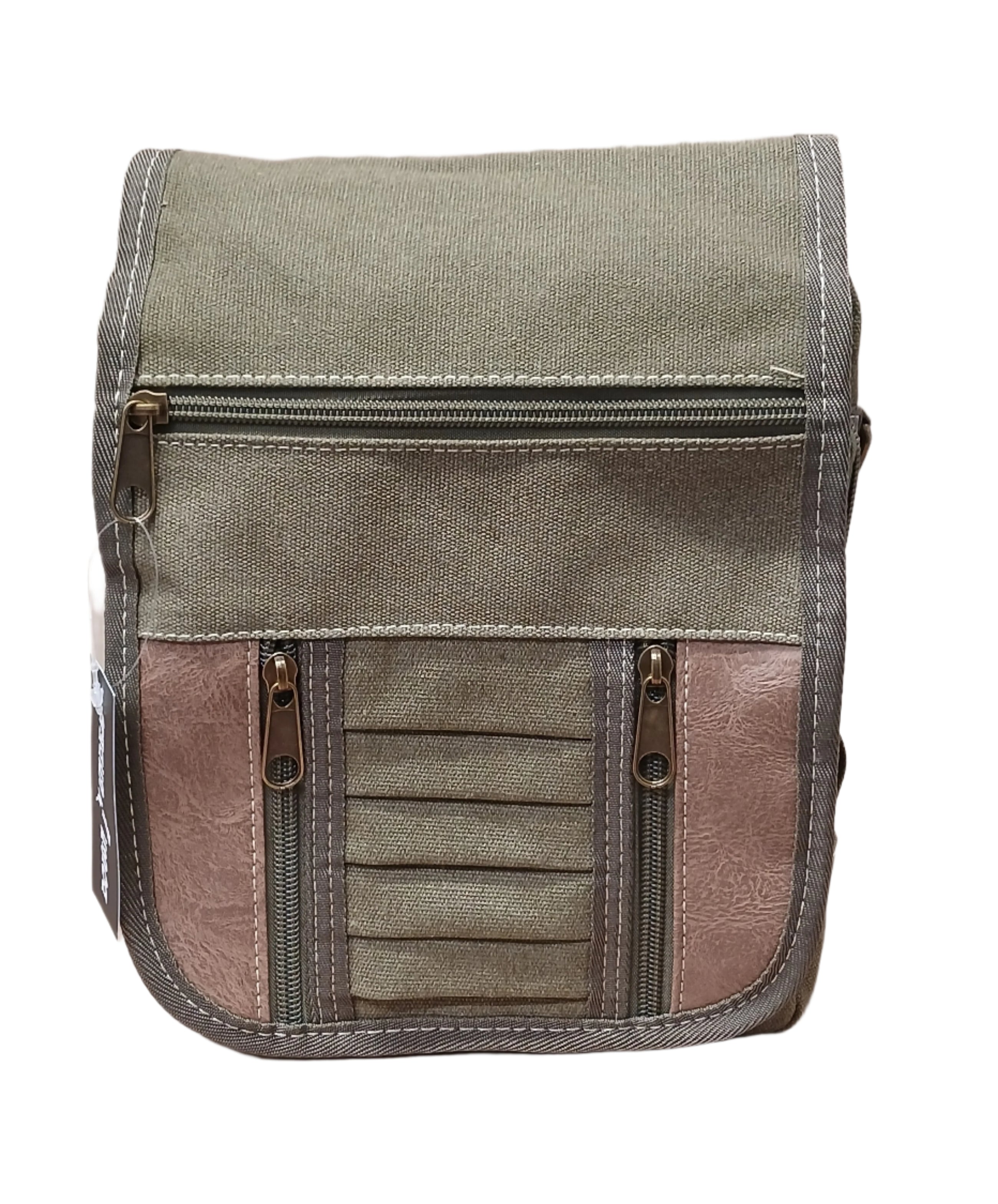 Canvas Man Bag - Large