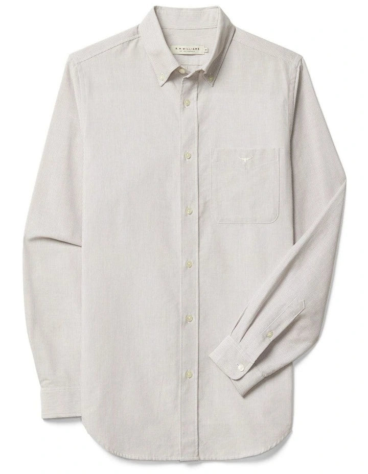 R.M.Williams Regular Rushworth Oxford L/S Shirt