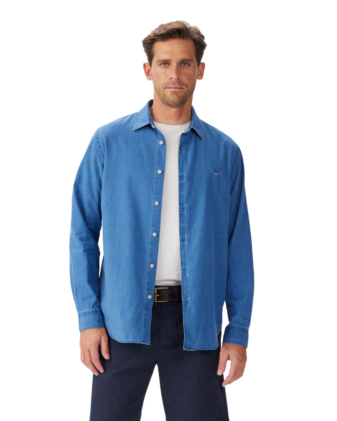 Arno indigo shirt