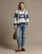 Trickett Panel Sweatshirt - Ivory
