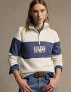 Trickett Panel Sweatshirt - Ivory