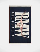 Heritage Towel Navy
