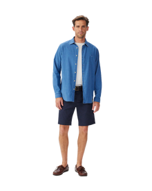 Arno indigo shirt