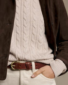 Seaforth cable-knit sweater