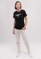 Untouched World Project U Tee - Black/White