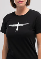 Untouched World Project U Tee - Black/White